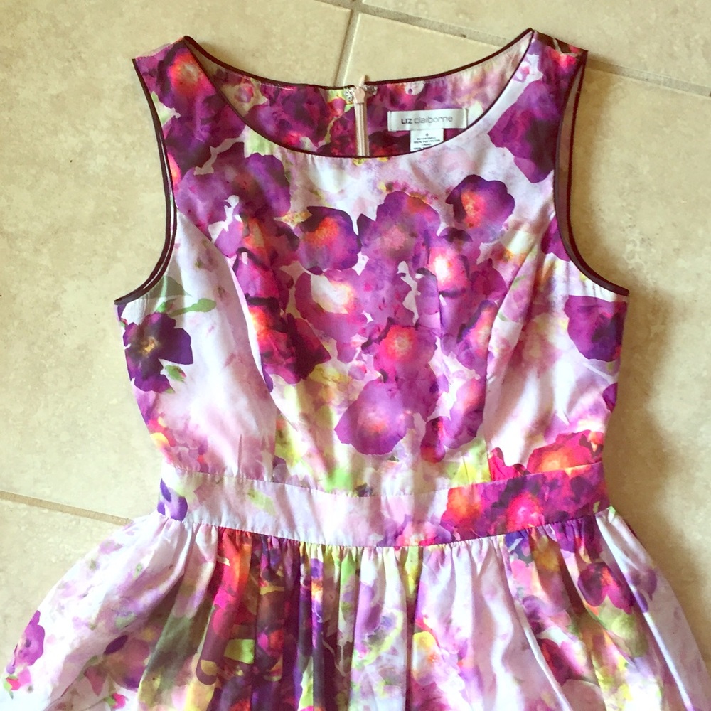 Watercolor dress